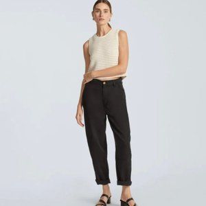 Everlane Relaxed Chino black size 4